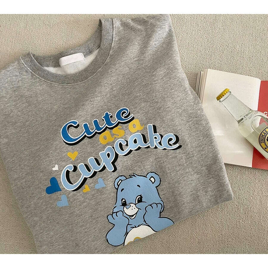 MUMMY.cc:Cute cupcake小熊印花圖案連身裙
