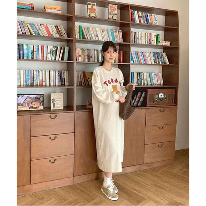 MUMMY.cc:Teddy印花圖案連身裙