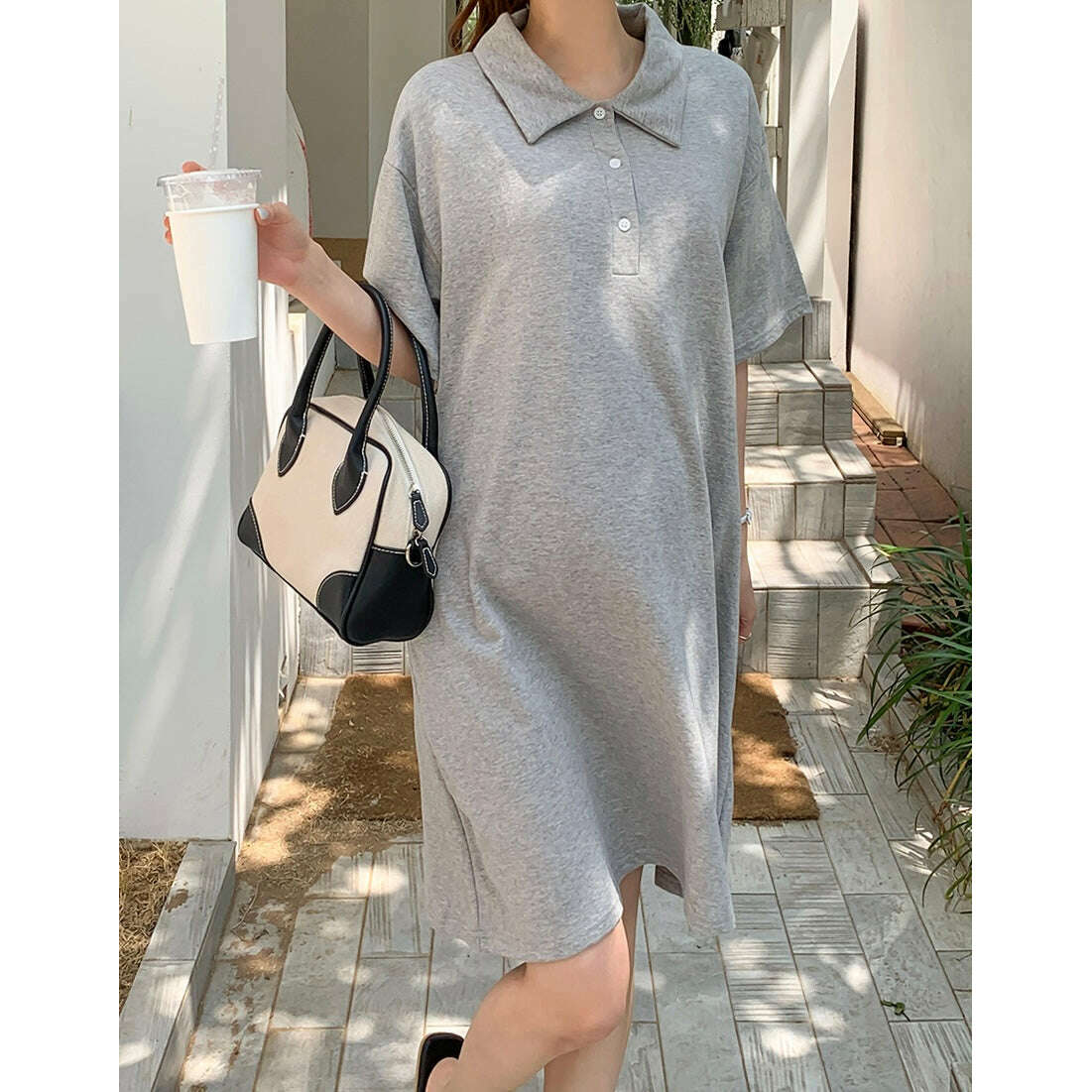 MUMMY.cc:迷你POLO翻領連身裙