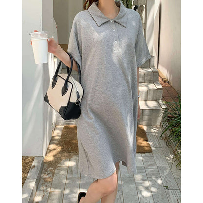 MUMMY.cc:迷你POLO翻領連身裙