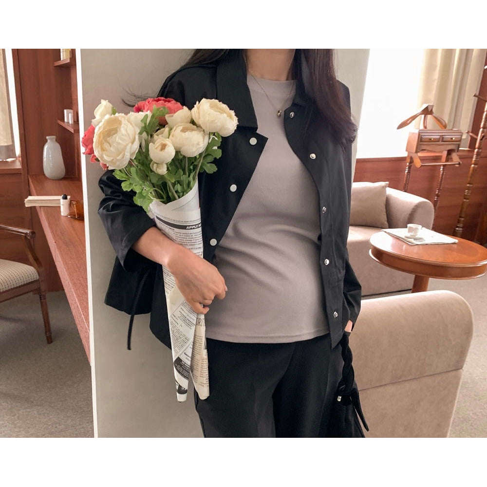 MUMMY.cc:秋季防風繫帶輕盈Jacket