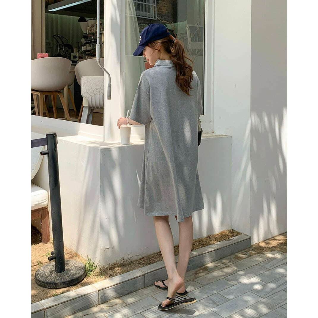 MUMMY.cc:迷你POLO翻領連身裙