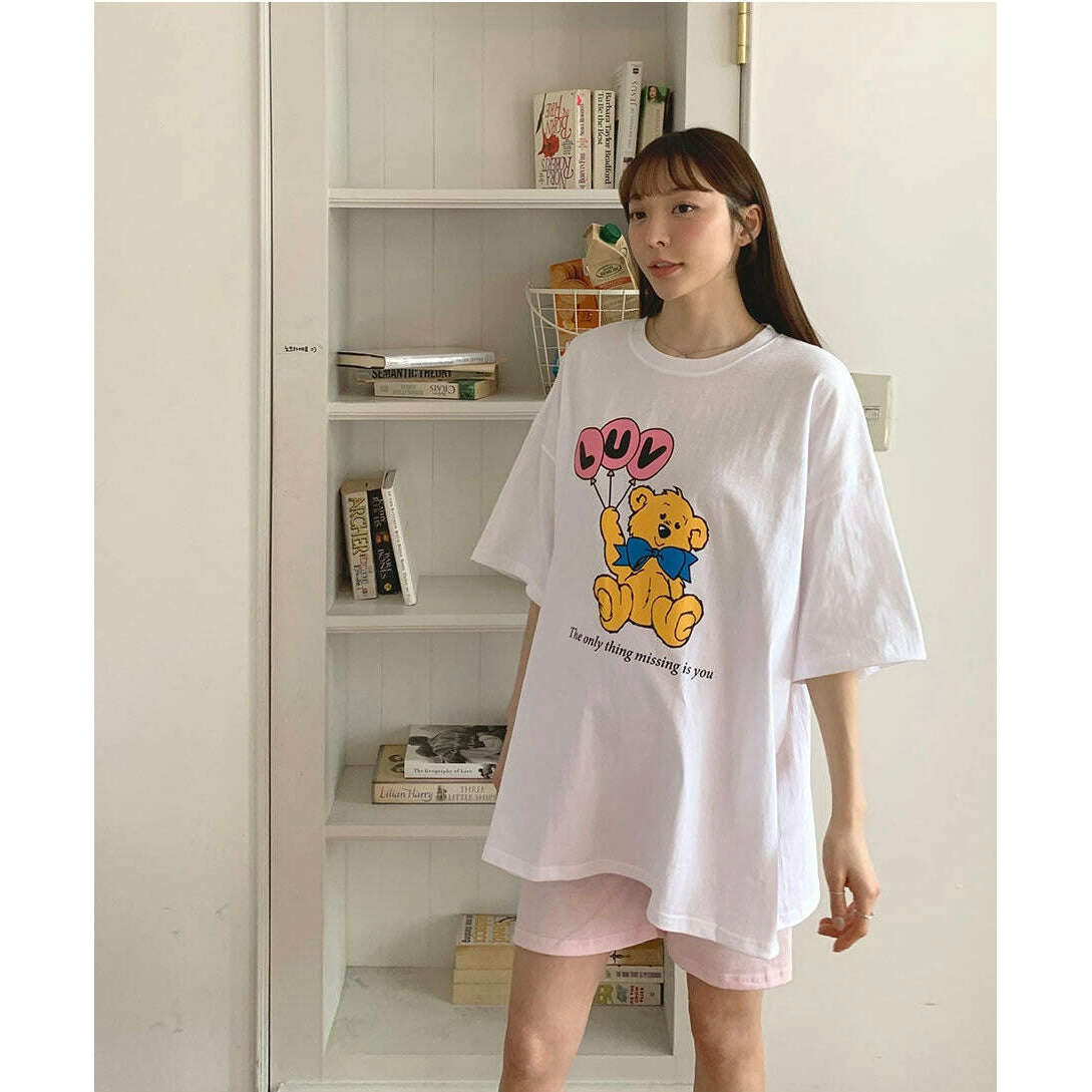 MUMMY.cc:Balloon bear box tee