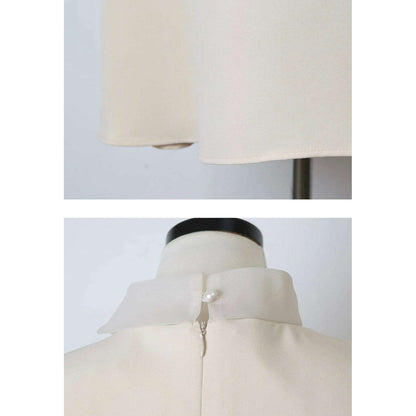 MUMMY.cc:高貴氣質絲巾領結連身裙