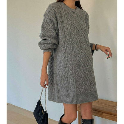 MUMMY.cc:扭紋針織連身裙
