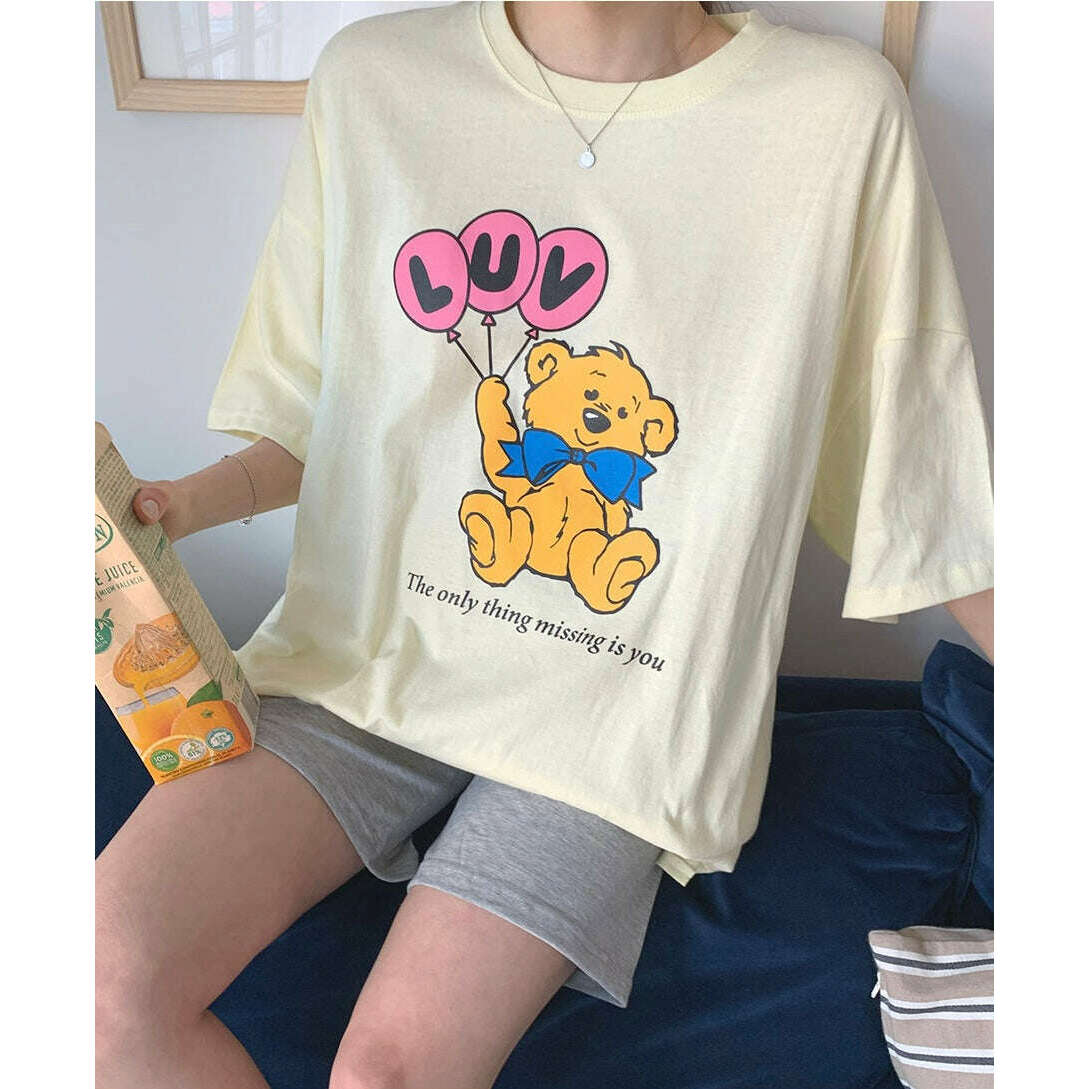 MUMMY.cc:Balloon bear box tee