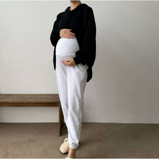 MUMMY.cc:孕婦休閒綁帶Jogger Pant