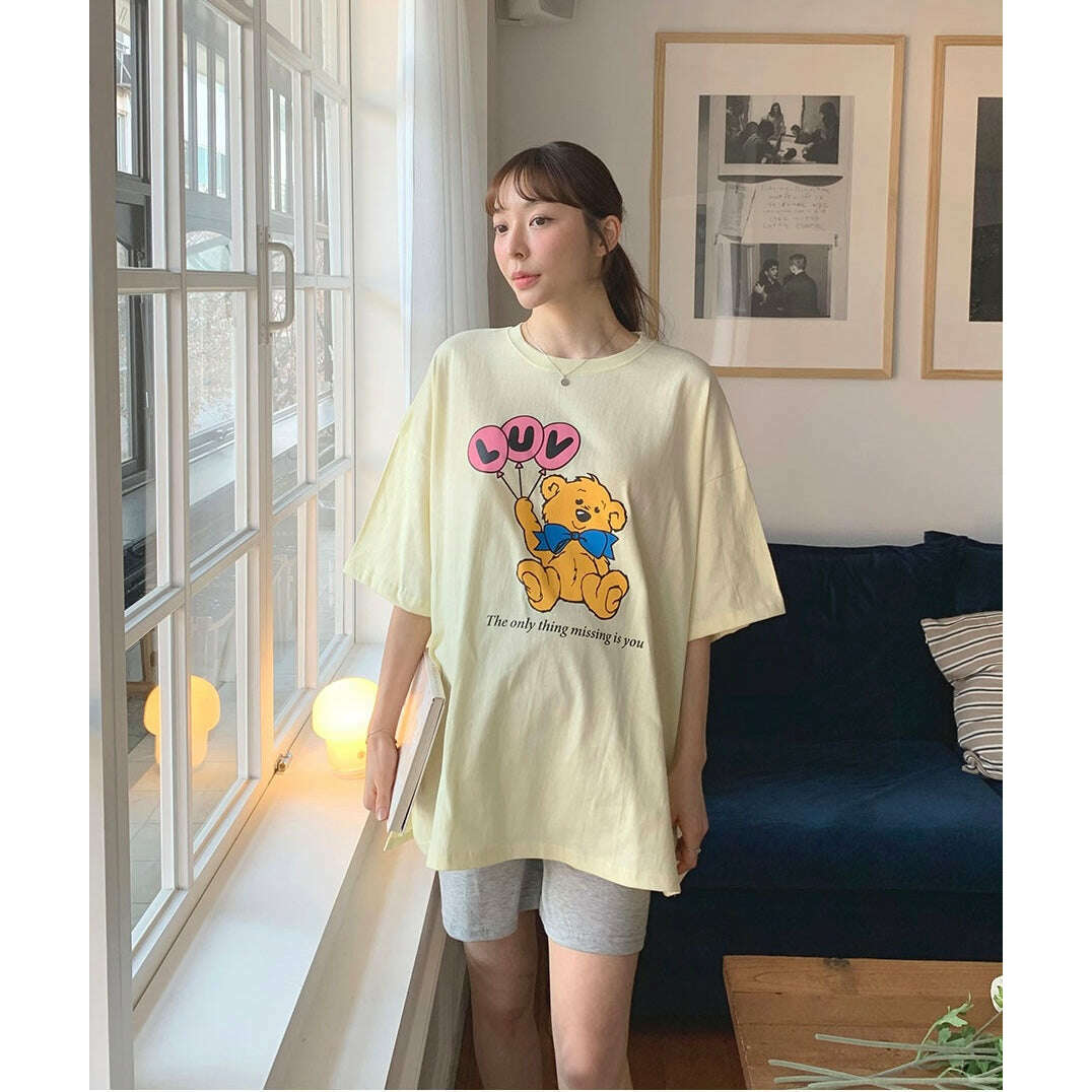 MUMMY.cc:Balloon bear box tee