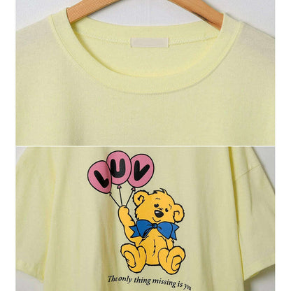MUMMY.cc:Balloon bear box tee