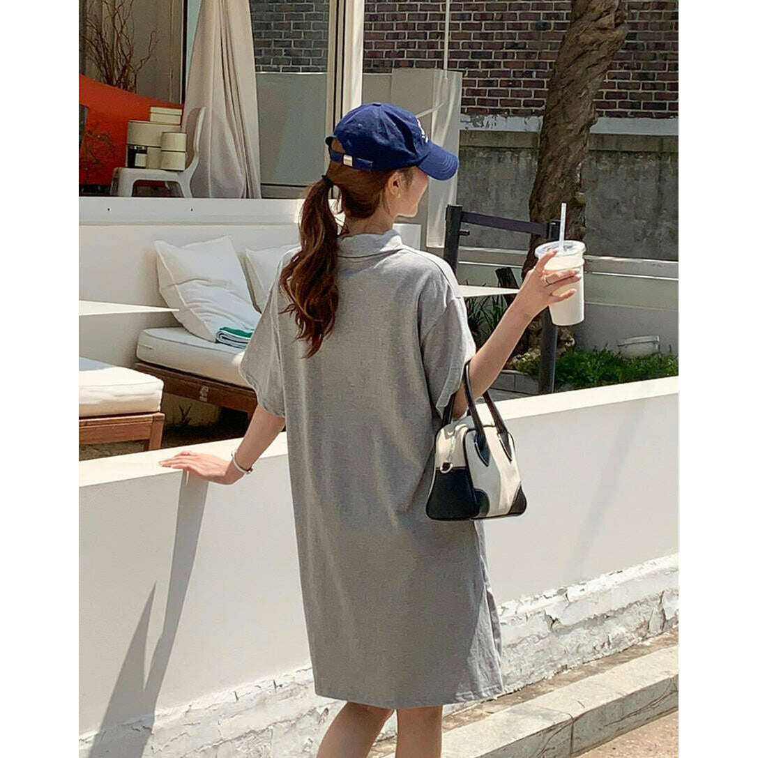 MUMMY.cc:迷你POLO翻領連身裙