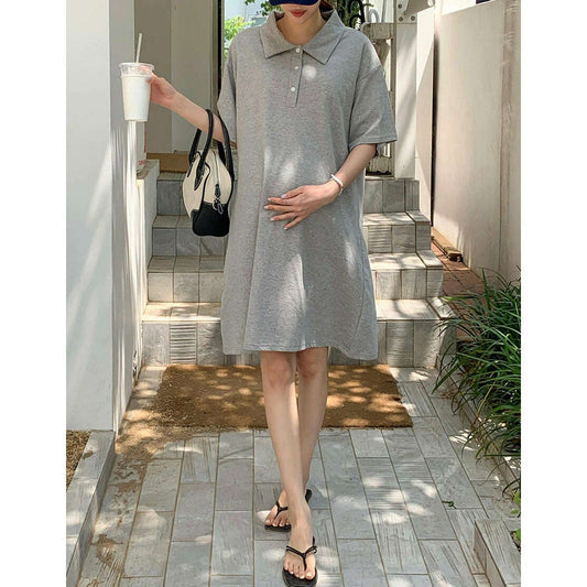 MUMMY.cc:迷你POLO翻領連身裙