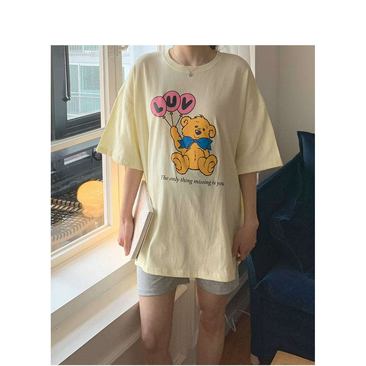 MUMMY.cc:Balloon bear box tee