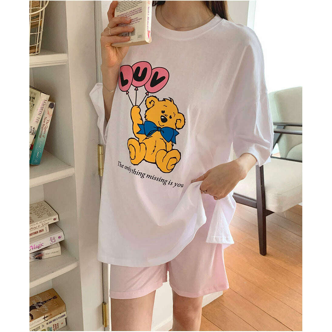 MUMMY.cc:Balloon bear box tee