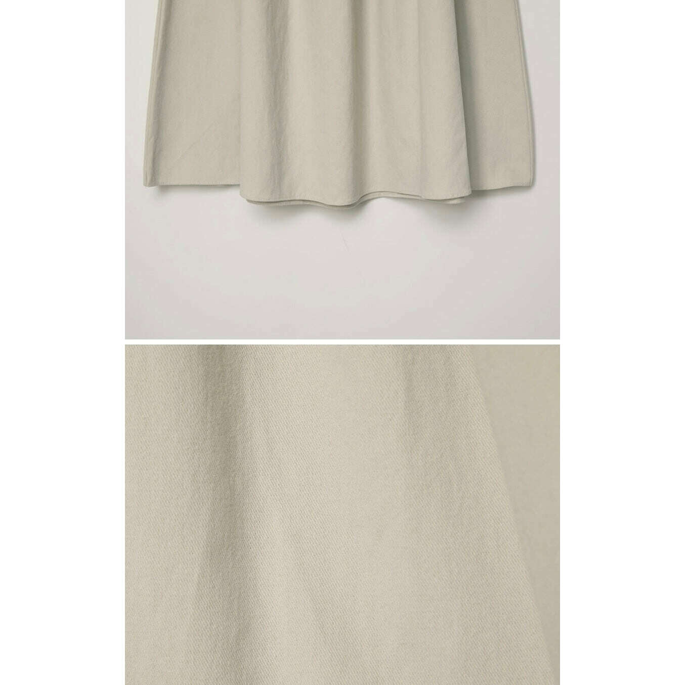 MUMMY.cc:棉質彈性粗褶邊喇叭半截裙