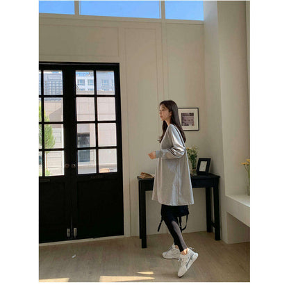 MUMMY.cc:圓領純棉口袋簡約A-line連身裙