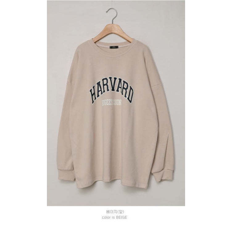 秋季柔軟棉質Harvard Tee