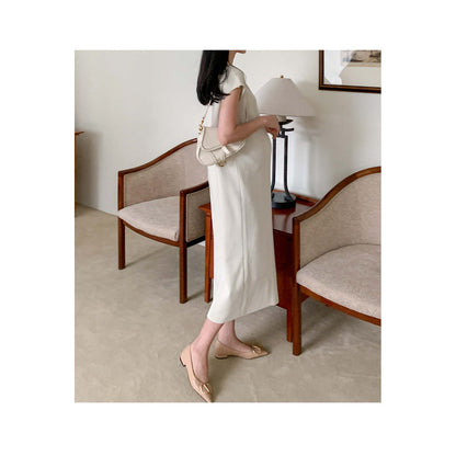 羅紋披肩開衫孕婦裙套裝